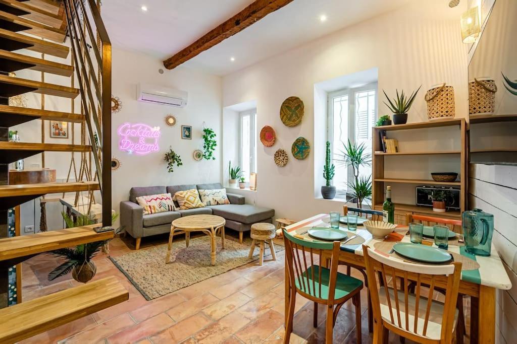 Ciotat Colada Beau Duplex Atypique A 50 M Du Port Classe 3 Etoiles La Ciotat Dış mekan fotoğraf