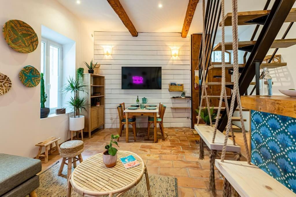 Ciotat Colada Beau Duplex Atypique A 50 M Du Port Classe 3 Etoiles La Ciotat Dış mekan fotoğraf